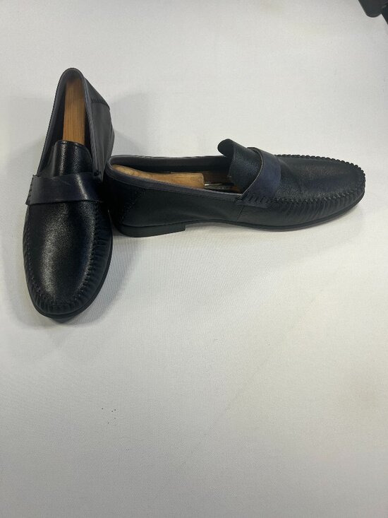 Robert Graham Hardwicke Leather Loafers Black 11.5 | RGS5209 main image 4